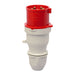 Walther-Werke CeeTyp IP44 Plug - 16 Amp, Screwless Terminals, 5 Po