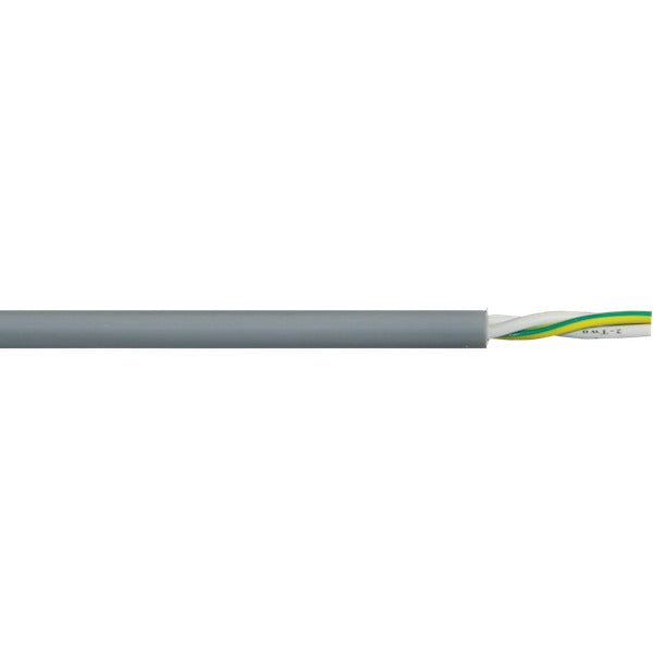 Firstflex 1.5mm three core rubber multi Control Flex Grey