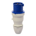 Walther-Werke CeeTyp IP44 Plug - 32 Amp, 3 Pole, 240VAC, Blue