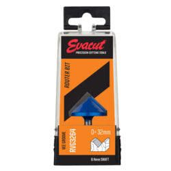 Vee 90 Router EVACUT VEE GROOVE ROUTER 12.7X9.5 6.4 — Scott Electrical