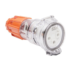 Iso EXTENSION SOCKET 3 ROUND PINS 32A 250V AC EO