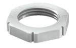 Wiska Locknut, M20, Light Grey (RAL 7035)