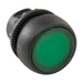 Allen Bradley Push button flush ill green