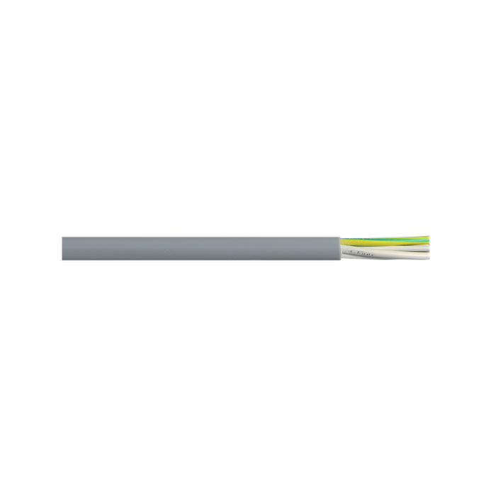 Firstflex 1.5mm five core rubber multi Control Flex Grey