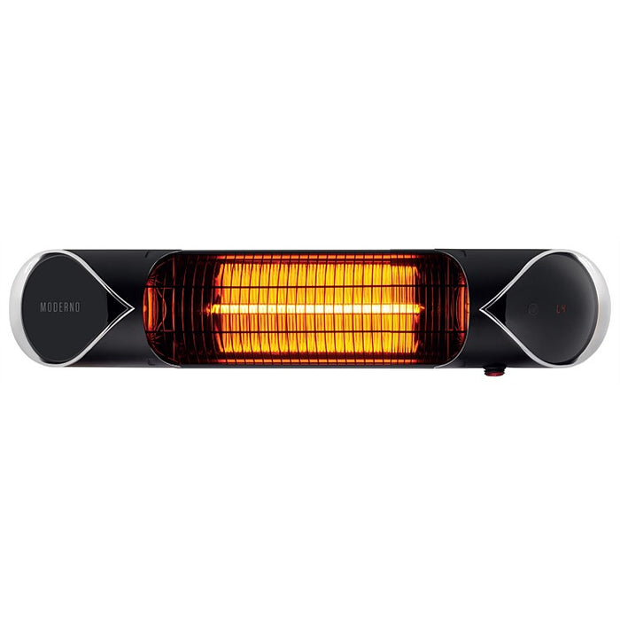Moderno Mini Carbon Infrared Outdoor Heater, black, 700w x 1