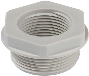 Wiska Polyamide Reducer, M20 Outer, M12 Inner, Light Grey, 9
