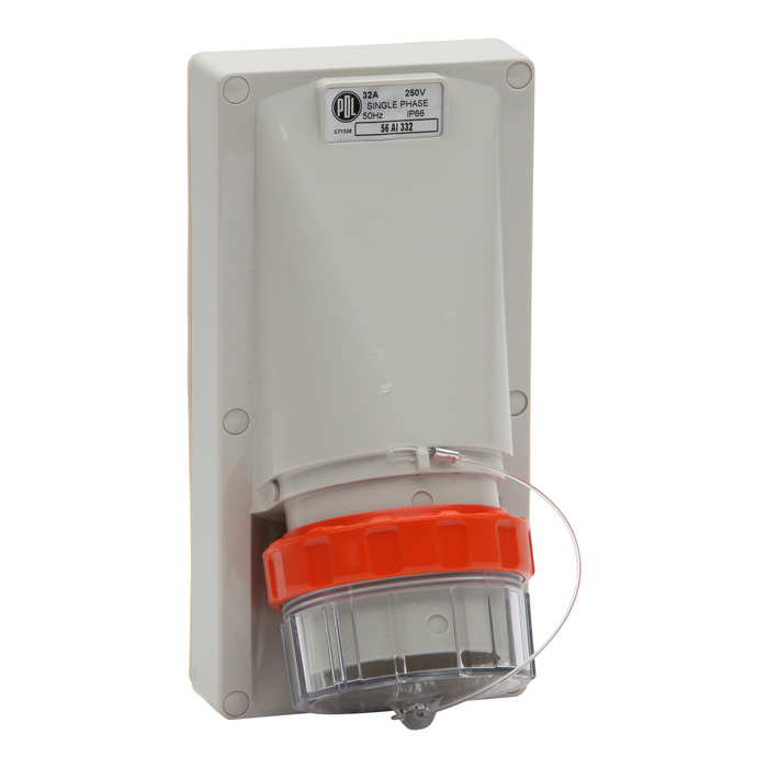 Pdl Appliance inlet 3 pin 32A 250V