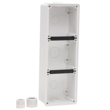 Pdl Enclosure 3 gang standard WHITE