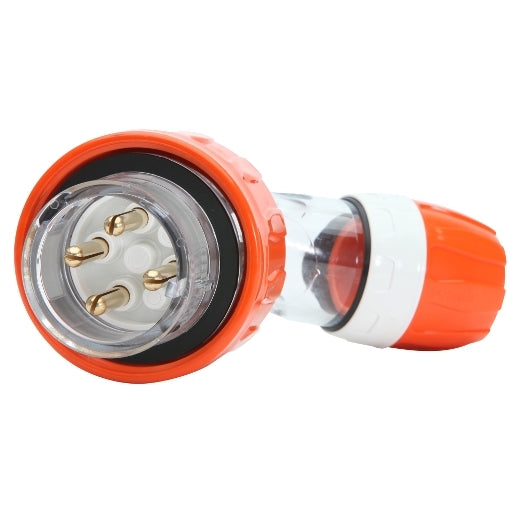 Pdl Plug Pdl Plug 4 pin 16A 500V angled PDL56PA416 — Scott Electrical