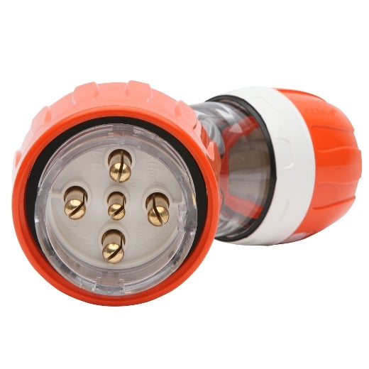 Pdl Plug 5 pin 32A 500V angled — Scott Electrical