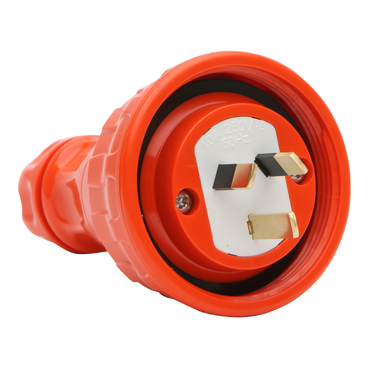 Pdl Chem Res Straight Plug - 3 pin 10A