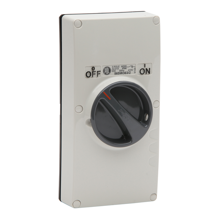 Pdl Switch 63A 3P 500V double box