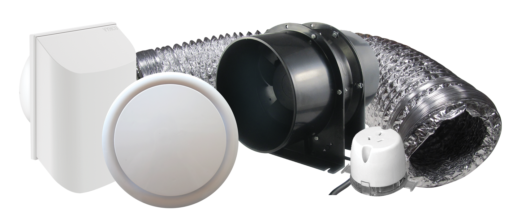 A/M FAN KIT AX 150 6m Reacher Round Cowl