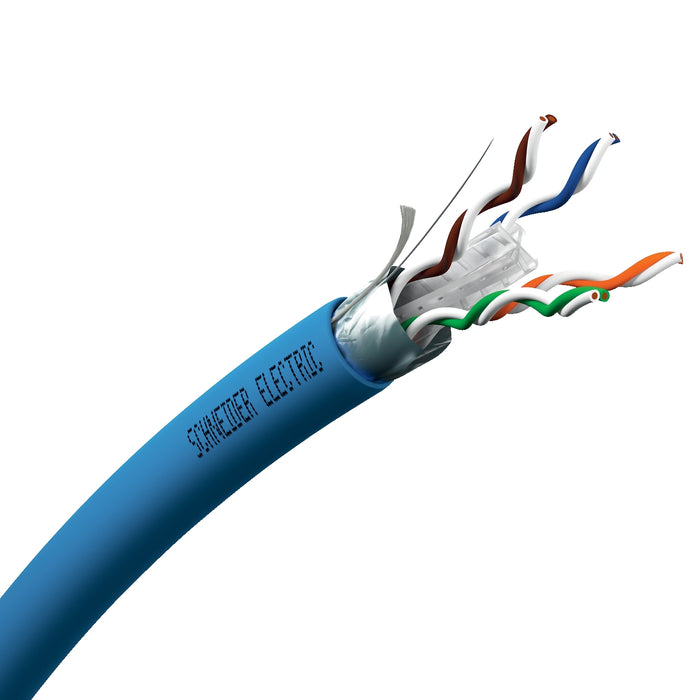 Schneider  CAT6A FTP CABLE 305M BLUE, CM