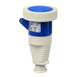 Walther-Werke CeeTyp IP67 Coupler - 16 Amp, 3 Pole, 240VAC, Blue