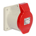 Walther-Werke CeeTyp IP44 Straight Panel Mounted Socket Outlet - 3