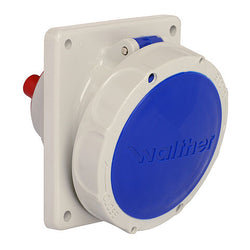 Walther-Werke CeeTyp IP67 Angled Panel Mounted Socket Outlet - 32