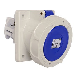 Walther-Werke CeeTyp IP67 Angled Panel Mounted Socket Outlet - 63