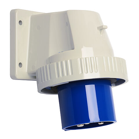 Walther-Werke CeeTyp IP67 Panel Mounted Appliance Inlet - 32 Amp,