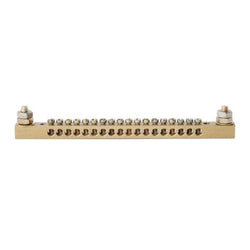 Teubel Earth bar 18 way two stud 6mm