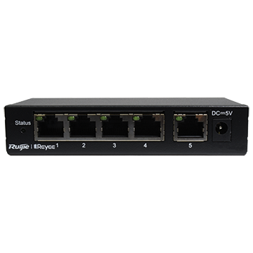Matchmaster Ruijie Switch 5 Port Unmanaged Gigabit