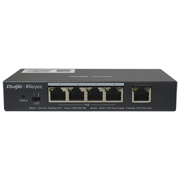 Matchmaster Ruijie 5 Port Managed Gigabit 4 PoE