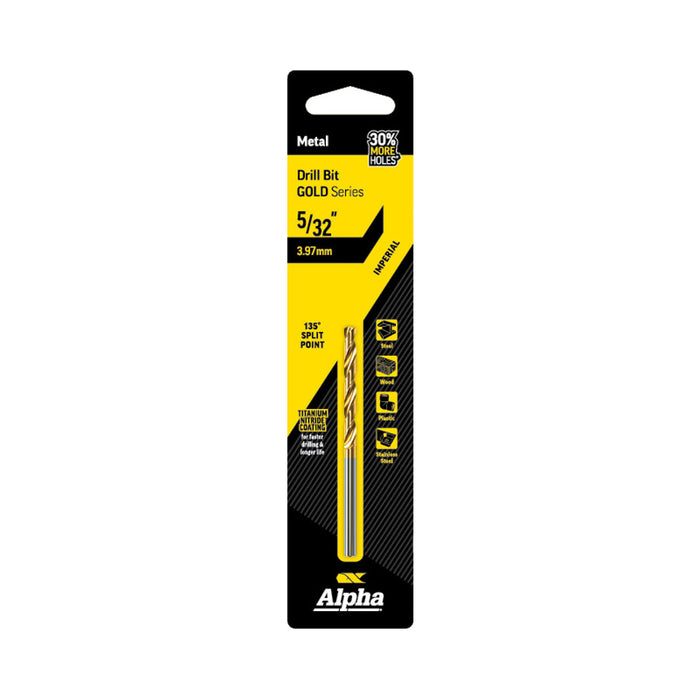 Trucut Alpha Jobber Drill Imperial Carded 5/32