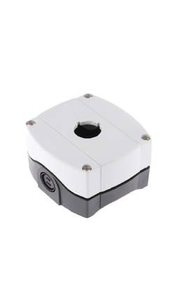 Allen Bradley Enclosure one hole PVC grey