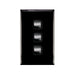 Legrand HPM Triple gang 10A black
