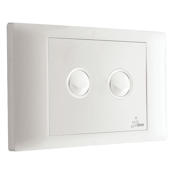Legrand HPM EC 16A IP66 2G HORIZ SWITCH WE