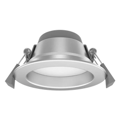 Glight LED DOWNLIGHT 10W IC-F IP64 RND THREE COLOUR DIM SILVER