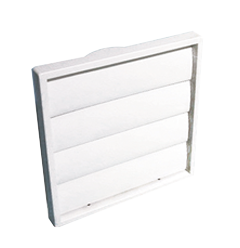 Manrose 125mm Grill Gravity Shutter White DCT0044 Simx