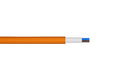 Firstflex 1.5mm 2 core TPR flex orange
