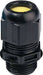 Wiska EX Polyamide Gland without Locknut, Black - IP68 Sprin