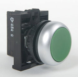K&N Pushbutton green 1xNO