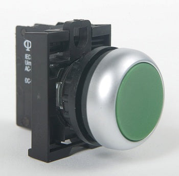 K&N Pushbutton green 1xNO
