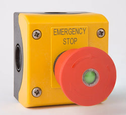 K&N Twist to realease Emerg. Stop Mechanical Indication Enclosed