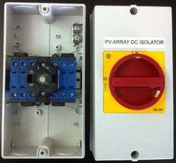 K&N PV 2P DC Iso Large Enclosure 25A, 510VDC