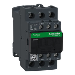 Schneider Contactor 25A NO+NC 2.4W 24V D