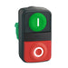 Schneider PLASTIC DOUBLE HEADED PUSHBUTTONS ZB5AL7341