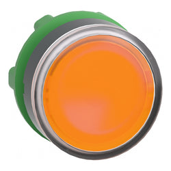 Schneider Pushbutton LED ill flu Yellow ZB5AW353