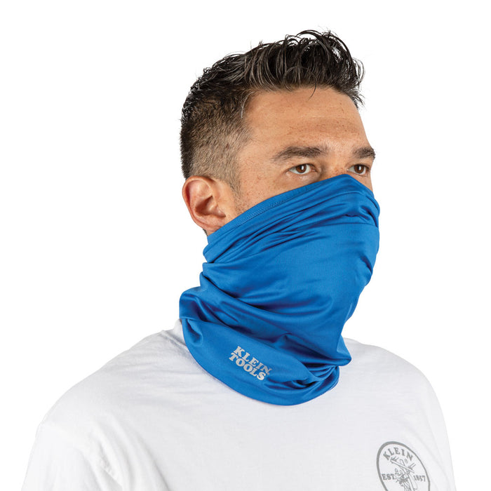 KLEIN COOLING BLUE NECK AND FACEBAND
