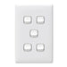 Legrand HPM LN 5 GANG VERT SWITCH WE