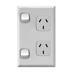 Legrand HPM Double outlet 10A V WE