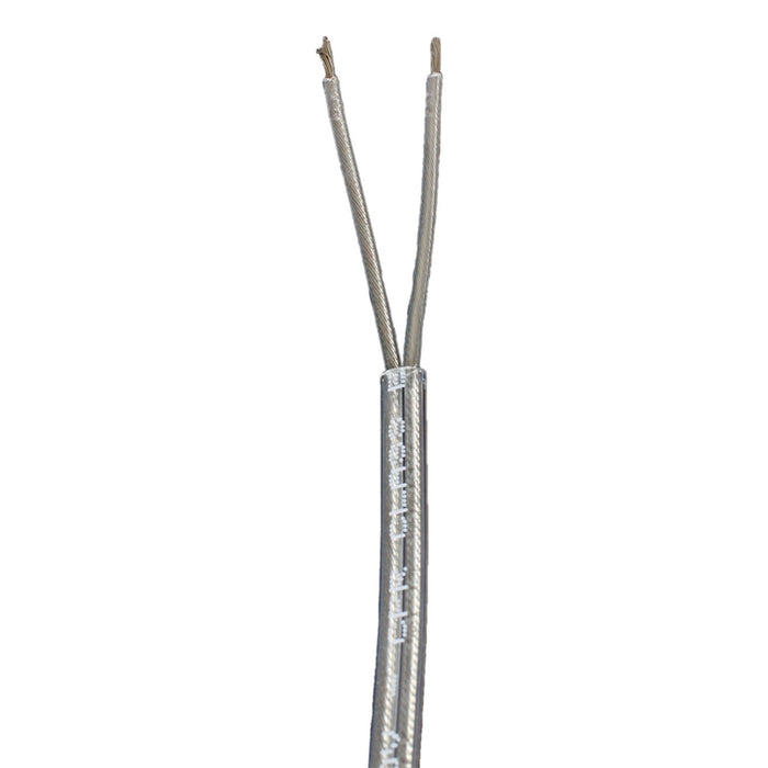 Allsales .75mm 2 core round clear flex