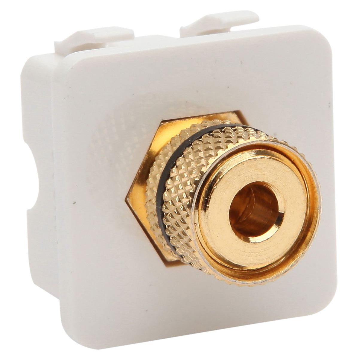 Pdl Plug banana binery post White — Scott Electrical
