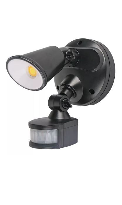 Mar  Defender 10w exterior single LED security light with sensor.