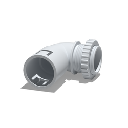 Legrand HPM Terminator angle &locknut 25mm