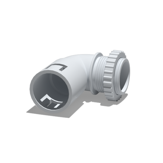Legrand HPM Terminator angle &locknut 25mm
