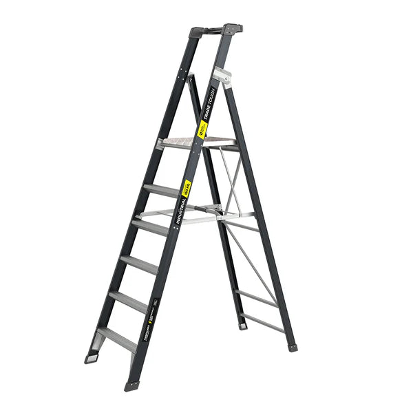 Easy Access 1.8m OX Fibreglass Platform Ladder